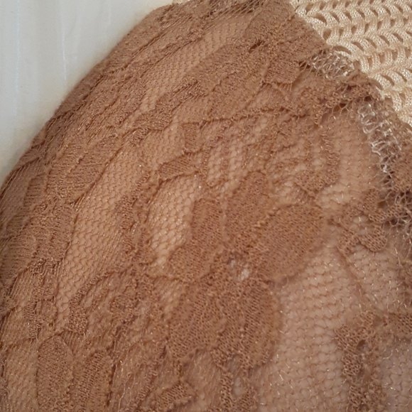 Gimmicks Drawstring Openweave Cardigan - Picture 4 of 5